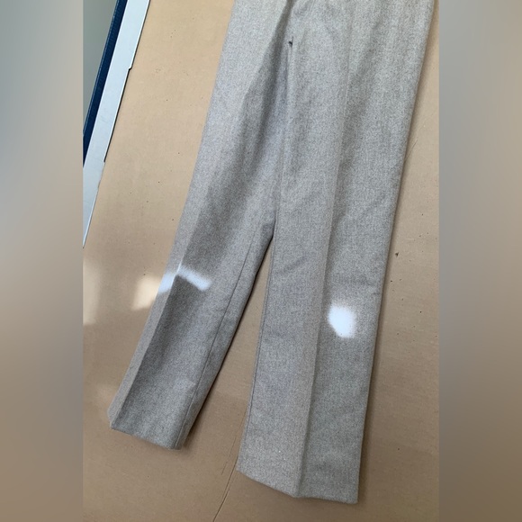 GENUINE USA VINTAGE WOOL BLEND PLEATED PANTS. - Picture 3 of 15